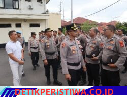 Pimpin Apel Pagi Wakapolres Karangasem Gelar Gaktibplin, Cek Sikap Tampang Personelnya