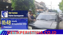 Tekan Angka Pelanggaran Lalulintas, Satlantas Polres Karangasem Berlakukan Tilang Manual