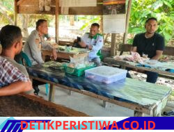Saweu Keude Kopi, Kapolsek Idi Tunong Perkuat Komunikasi dengan Warga