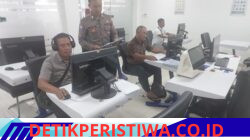 Pastikan Kemampuan Mengenal Rambu Rambu, Personil Lantas Laksanakan Berikan Teori Avis Komputerisasi kepada Pemohon SIM Baru