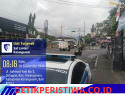 Pastikan Ketertiban dan Kelancaran Arus Lalulintas, Personil Lantas Rutin Lakukan Gatur Pagi di Ktl 1 Subagan
