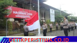 Pimpin Upacara Haornas ke-43, Kapolres Jembrana Tekankan  Membangun Manusia Indonesia yang Sehat, Berkarakter, Disiplin, Tangguh dan Sportif