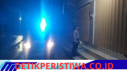 Antisipasi Gangguan Kamtibmas,  Polsek Sidemen Rutin Gelar Giat Blue Light Patrol