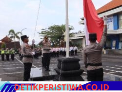 Peringati Haornas ke-43, Polres Karangasem Gelar Upacara Bendera, Kapolres Karangasem Tekankan Olahraga Sebagai Investasi Bangsa