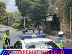 Pastikan Ketertiban dan Kelancaran Arus Lalulintas, Sat Lantas Polres Karangasem Gelar Patroli Dialogis Susuri Jalan Sultan Agung