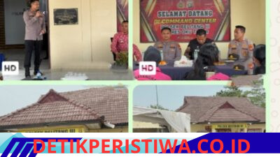 GIAT KUNJUNGAN KAPOLRES OKU TIMUR DALAM RANGKA KESIAPAN DAN PUBLIKASI MOBIL PATROLI YANG TELAH DIMODIFIKASI GUNA PENANGGULANGAN KARHUTLA DI POLSEK BELITANG III POLRES OKU TIMUR