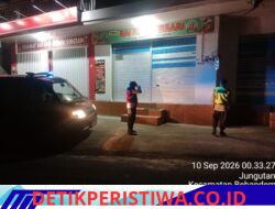 Pastikan Situasi Kamtibmas Tetap Kondusif, Polsek Bebandem Gelar Blue Light Patrol Dini Hari