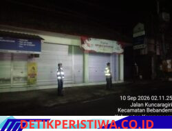 Ciptakan Situasi Kamtibmas Kondusif, Polsek Bebandem Gelar Patroli KRYD Malam hingga Dini Hari