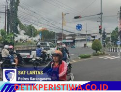 Demi Ketertiban dan Kelancaran Arus Lalulintas, Personil Lantas Rutin Lakukan Gatur Pagi di Ktl 1 Subagan