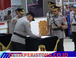 Tongkat Komando Polres Aceh Timur Beralih ke AKBP Aris Cai Dwi Susanto