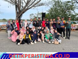 Hari Olahraga Nasional Ke-43, Sekda Lhokseumawe Gelar Jalan Santai Dan Jumat Bersih Di Waduk Pusong