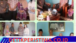 Wujud Kepedulian, Kapolres Oku Timur Beserta Ketua Bhayangkari Cabang Oku Timur Jenguk Anggota Yang Sakit