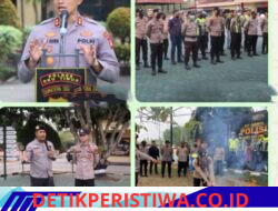 Polres Oku Timur Gelar Pelatihan Pemadaman Api Gunakan Cairan X-fire Dukung Antisipasi Karhutla