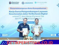 Perkuat Kolaborasi, Jasa Marga dan Jasa Raharja Hadirkan Layanan Keselamatan Jalan Tol Berbasis Digital