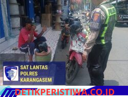 Jaga Kamseltibcar Lantas, Satuan Lalulintas Laksanakan Patroli Dialogis Menyarsar Kawasan Jalan Kesatriaan
