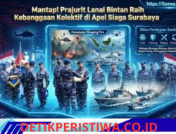 Prajurit Lanal Bintan Raih Kebanggaan Kolektif di Apel Siaga Surabaya