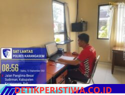 Melalui Layanan Samsat Drive Thru, Sat Lantas Polres Karangasem Percepat dan Permudah Proses Samsat 