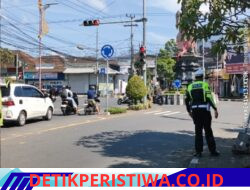 Demi Ketertiban dan Kelancaran Arus Lalulintas, Personil Lantas Rutin Lakukan Gatur Pagi di Ktl 1 Subagan