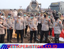 Kapolres Ogan Ilir Ikuti Latihan Manajemen Pemadaman dan Pengendalian Personel Karhutla