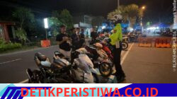 Cegah Aksi Balap Liar, Sat Lantas Polres Karangasem Intensifkan Patroli pada Malam Minggu