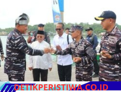 Prajurit Lanal Bintan Turut Serta Mendukung Bakti Kesehatan dan Bakti Sosial Kampung Bahari Nusantara Warna-Warni Pulau Penyengat