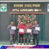 Empat Pjs Pidie Terima Piagam Penghargaan Kodim 0102/pidie,Sinergi TNI dan Pers makin solid.
