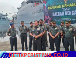 TNI AD Kirim Bantuan Kemanusiaan ke Lokasi Bencana Aceh, Sumut dan Sumbar Pakai Kapal ADRI