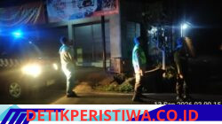Pastikan Situasi Kamtibmas Bebandem Kondusif, Polsek Bebandem Gelar Blue Light Patrol Dini Hari