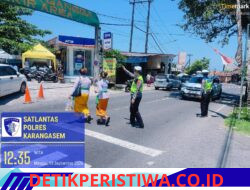 Pastikan Pengunjung Merasa Nyaman, Sat Lantas Berikan  Pengamanan di Kawasan Obyek Wisata Tirtagangga