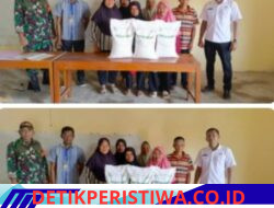 Pemdes Rejosari Belitang Mulya Salurkan Bansos Ke Warga Setempat