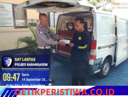 Sat Lantas Polres Karangasem Permudah Masyarakat Bayar Pajak Kendaraan, Melalui Layanan Mobil SAMSAT Keliling 