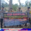 Polsek BP Peliung‎ Melaksanakan Kegiatan Sosialisasi Karhutla. 