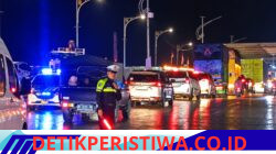 Antisipasi kecelakaan Dan pelanggaran lalulintas, POLRES Bireuen gelar patroli Dan PAM di jembatan Kutablang 