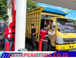 Polres Bireuen Kawal Aktifitas di SPBU, Pastikan Pendistribusian BBM Lancar