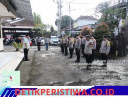 Pimpin Apel Pagi, Kanit Reskrim Polsek Sidemen Tekankan Tingkatkan Kedisiplinan, Kewaspadaan, serta Berikan Pelayanan yang Terbaik
