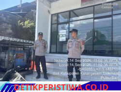 Antisipasi Gangguan Kamtibmas, Personil Polsek Sidemen Gelar KRYD Patroli Barcode 