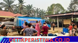 Polda Sumsel Perkuat Pelayanan Kemanusiaan, 10.000 Liter Air Bersih Disalurkan di Muba