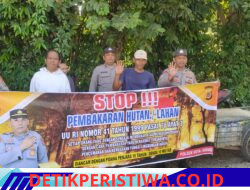 Polsek Kota Juang Gencarkan Cegah Karhutla