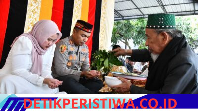 Tempati Rumah Dinas, Kapolres Aceh Timur Dipeusijuk Abu Keude Dua dan Santuni Anak Yatim