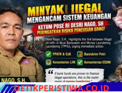 MINYAK ILEGAL MENGANCAM SISTEM KEUANGAN — KETUM POSE RI DESRI NAGO, SH PERINGATKAN RISIKO PENCUCIAN UANG!