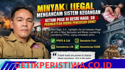 MINYAK ILEGAL MENGANCAM SISTEM KEUANGAN — KETUM POSE RI DESRI NAGO, SH PERINGATKAN RISIKO PENCUCIAN UANG!