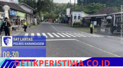 Memasuki Hari ke-4 Tirtagangga Festival, Sat Lantas Berikan Pengamanan di Kawasan Obyek Wisata Tirtagangga