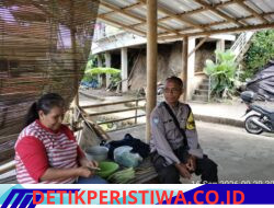 Bhabinkamtibmas Desa Sinduwati Sambangi Warga, Sampaikan Imbauan Terkait Hewan Peliharaan