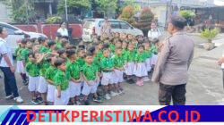 Polisi Sahabat Anak, Polsek Sidemen Terima Kunjungan Edukatif 74 Siswa TK Negeri Sidemen