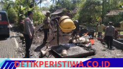 Antisipasi Gangguan Kamtibmas, Personil Polsek Sidemen Gelar Patroli Yustisi 