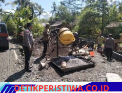 Antisipasi Gangguan Kamtibmas, Personil Polsek Sidemen Gelar Patroli Yustisi 
