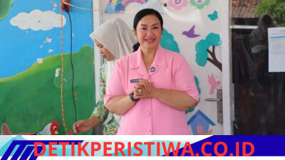 Kunjungan Kerja Ketua Bhayangkari Cabang Oku Timur Ke Tk Kemala Bhayangkari