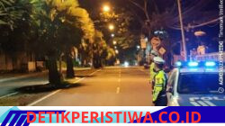 Tekan Angka Lakalantas, Unit Turjagwali Satlantas Polres Karangasem Intensifkan Patroli Barcode dan Blue Light Patrol di Jalan Veteran