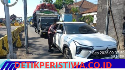 Cegah Curanmor Keluar Bali, Polsek Kawasan Pelabuhan Padangbai Perketat Pemeriksaan