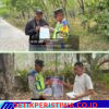 HUT Polantas Ke -71 Sat Lantas Polres Oku Timur Mengadakan Kegiatan Bakti Sosial, di Desa Kota Baru Selatan Martapura. 